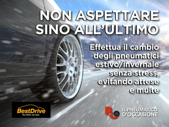 cambio gomme estivo-invernale pneumatico doccasione