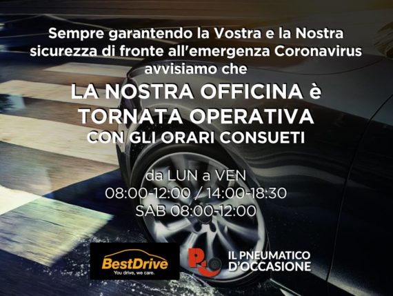 gommista aperto coronavirus borgomanero novara