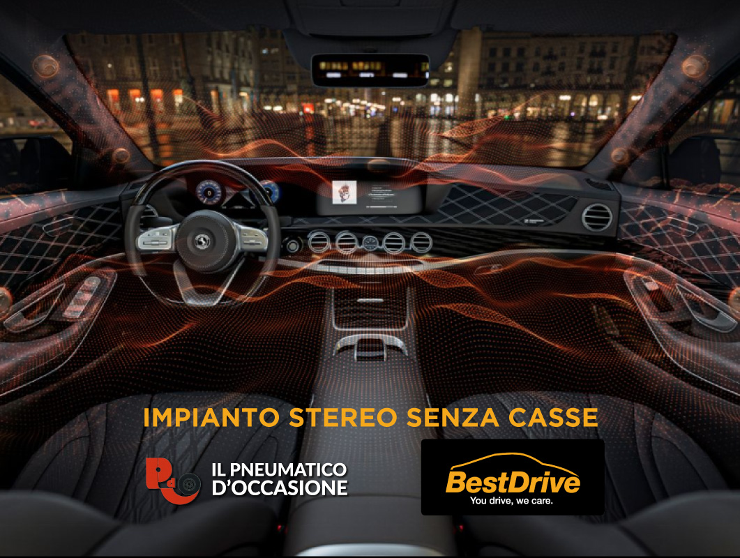 impianto stereo auto senza casse